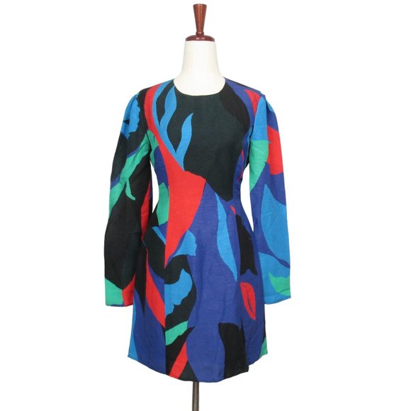 Anthropologie The Wolf Gang Lolita Cutout Dress - Small Petite S P - Picture 5 of 13